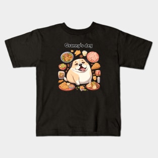 Granny's dog Kids T-Shirt